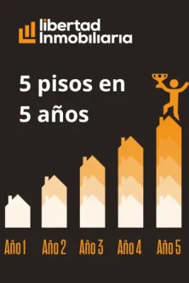 Objetivo del curso Libertad Inmobiliaria: conseguir 5 pisos en 5 años