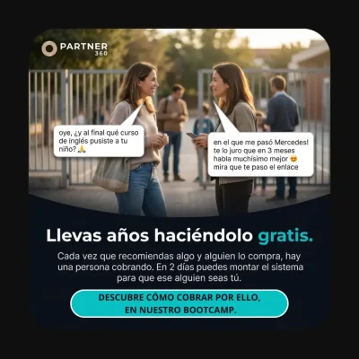 modelo de afiliaciñon: recomendar productos y cobrar comisiones