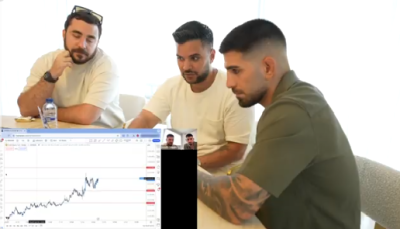 Ilia Topuria sprendiendo trading con Pako Thawani
